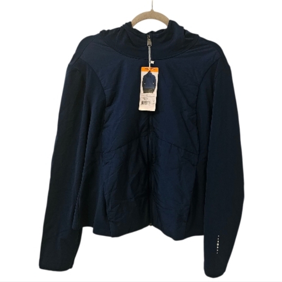 Tuff Athletics Jackets & Blazers - Turquoise Tuff Athletics Women's Soft Shell Hooded Jacket